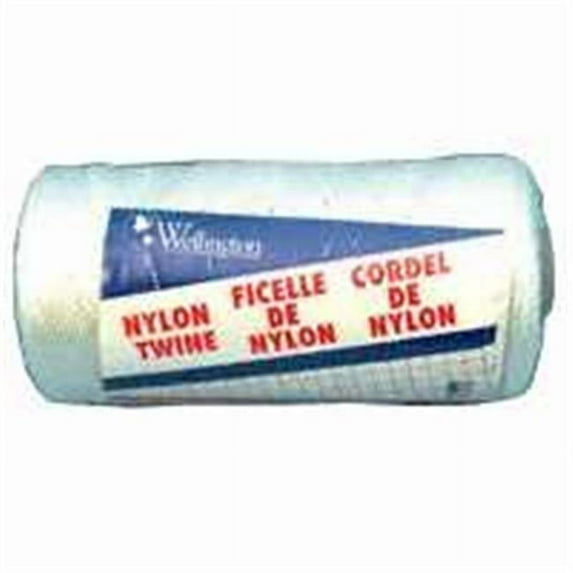 WELLINGTON CORDAGE LLC Puritan #24 x 185-Ft. White Nylon Seine Twine 10502
