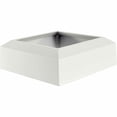 thumbnail image 1 of Wellington Base for 9" Endura-Aluminum Wellington Style Columns, Textured Black Finish, 1 of 16