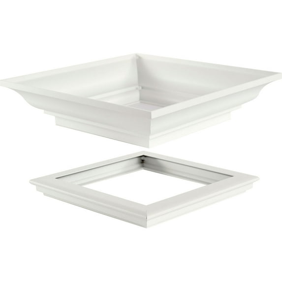 Wellington Capital & Astragal for 9" Endura-Aluminum Wellington Style Columns, Textured Bronze Finish