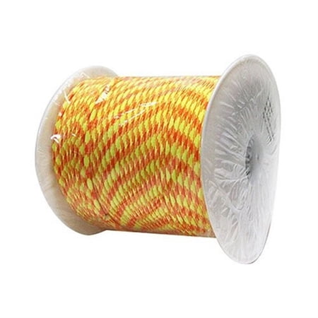 Wellington Cordage NPC5503240YT 0.16 in. x 400 ft. Yellow & Orange Military Grade 550 Paracord