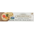 Wellington Cracked Pepper Crackers, OIF8 4.4Ounces (Pack of 12