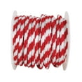 thumbnail image 1 of Wellington Derby Rope Poly 450 Lb. Red, White 5/8 " Dia. X 200 ' Solid Braid, 1 of 2