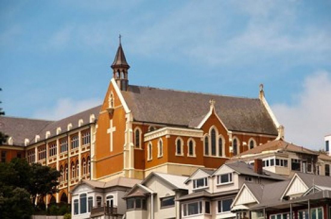 Wellington Monastery North Island New Zealand Canvas Art - Lee Foster DanitaDelimont (22 x 15)