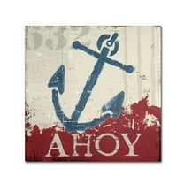 Wellington Studio 'Nautical IV Red' Canvas Art