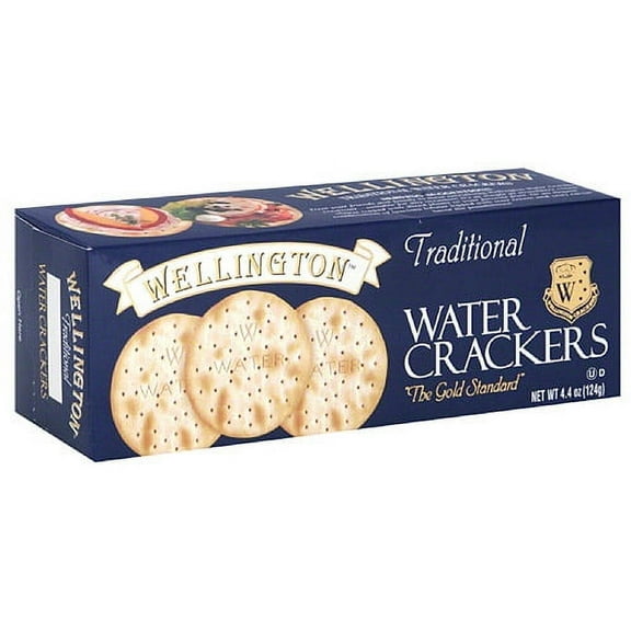 Wellington Traditional Water Crackers, 4.4 oz, (Pack of 12)