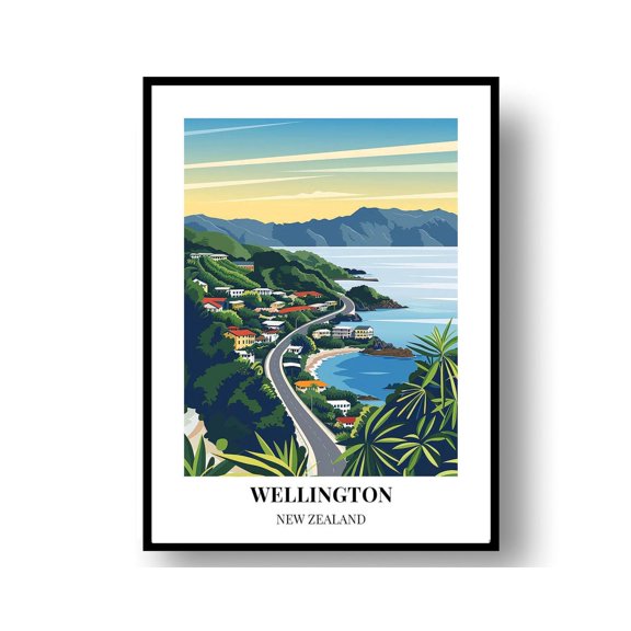 Wellington Travel Print