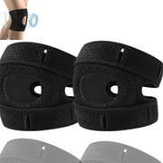 Wellknee Knee Brace, ,2 Pack Adjustable Patellar Tendon Support Sleeves，Adjustable Tendon Support Sleeve Braces for Meniscus, Osteoarthritis, Orthopedic, Knee Support for Athletes