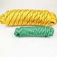 thumbnail image 1 of Wellmax Diamond Braid Nylon Rope, 1/2 in X 50 Foot with UV Protection and Weather Resistance, Yellow, 1 of 7