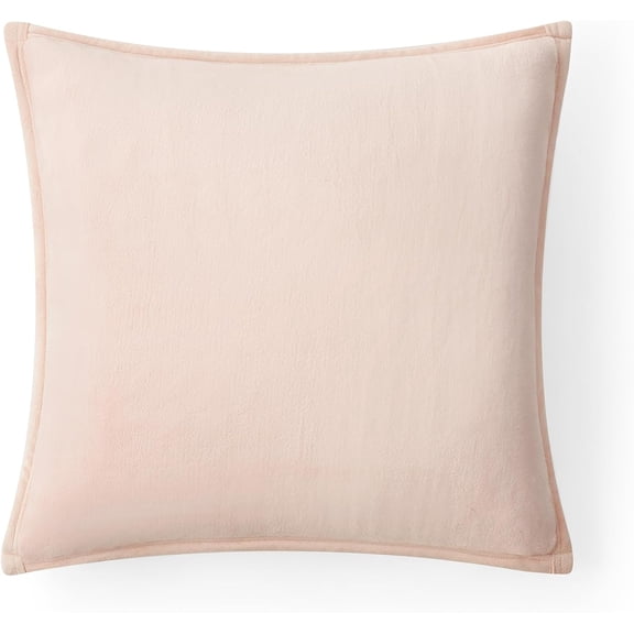 Wellmrak Coco 2-Pack Decorative Pillows - Soft & Plush Throw Pillow Inserts with Throw Pillow Covers - Perfect for Sofa, Bed, Living Room Decor or Home Decor, 20" x 20", Pink Himalayan Salt