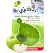 Wellnax Dishwasher Cleaner and Deodorizer - Dishwashing Machine Odor Eliminator & Deodorizer, Fresh Fragrance Gel With Smell Removal Solution, Freshener Smelling In Dishwash Machines (Apple)