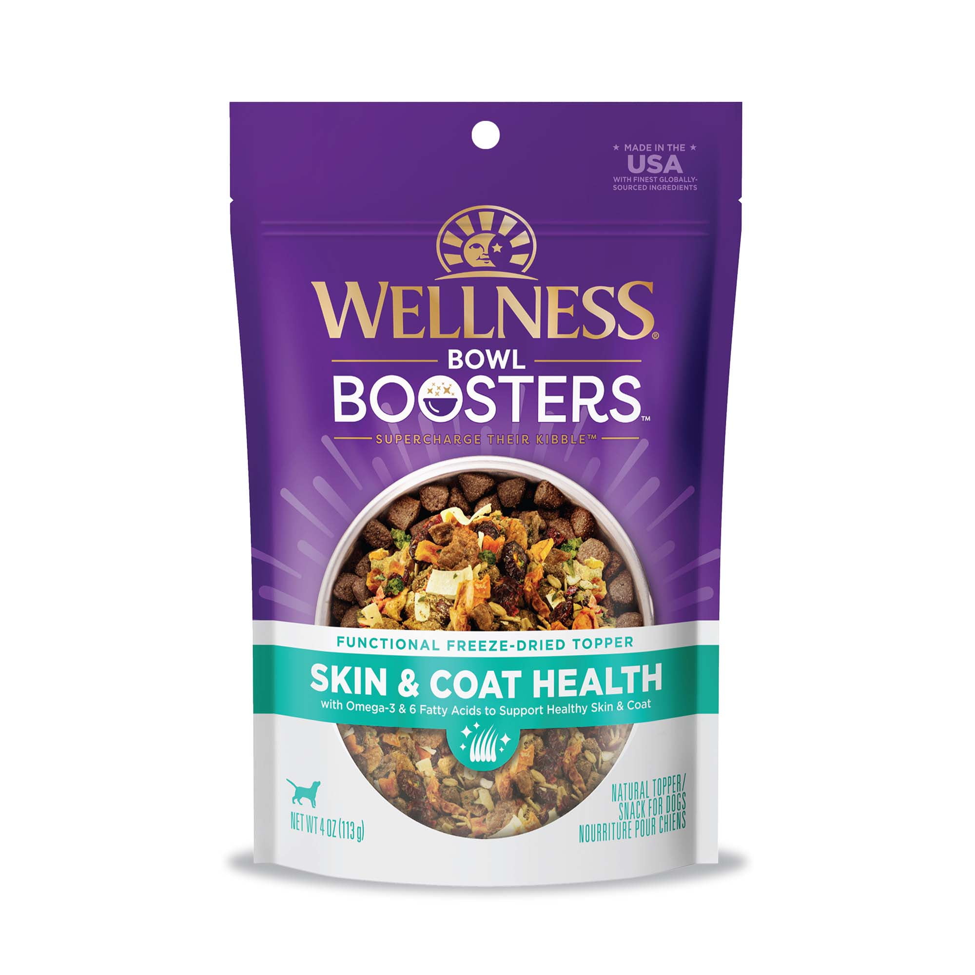 Wellness Bowl Boosters Functional Freeze Dried Dog Food Topper