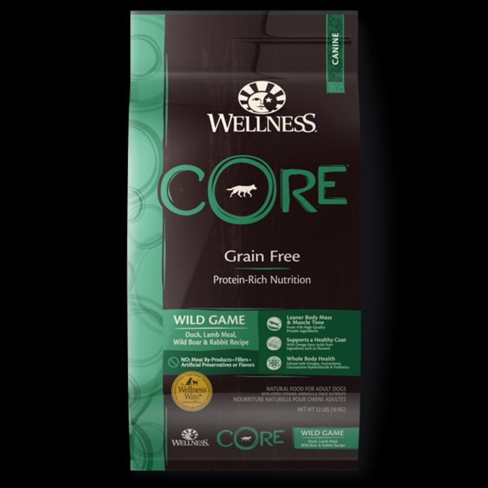 Wellness CORE Grain Free Natural Wild Game Duck, Turkey, Wild Boar and