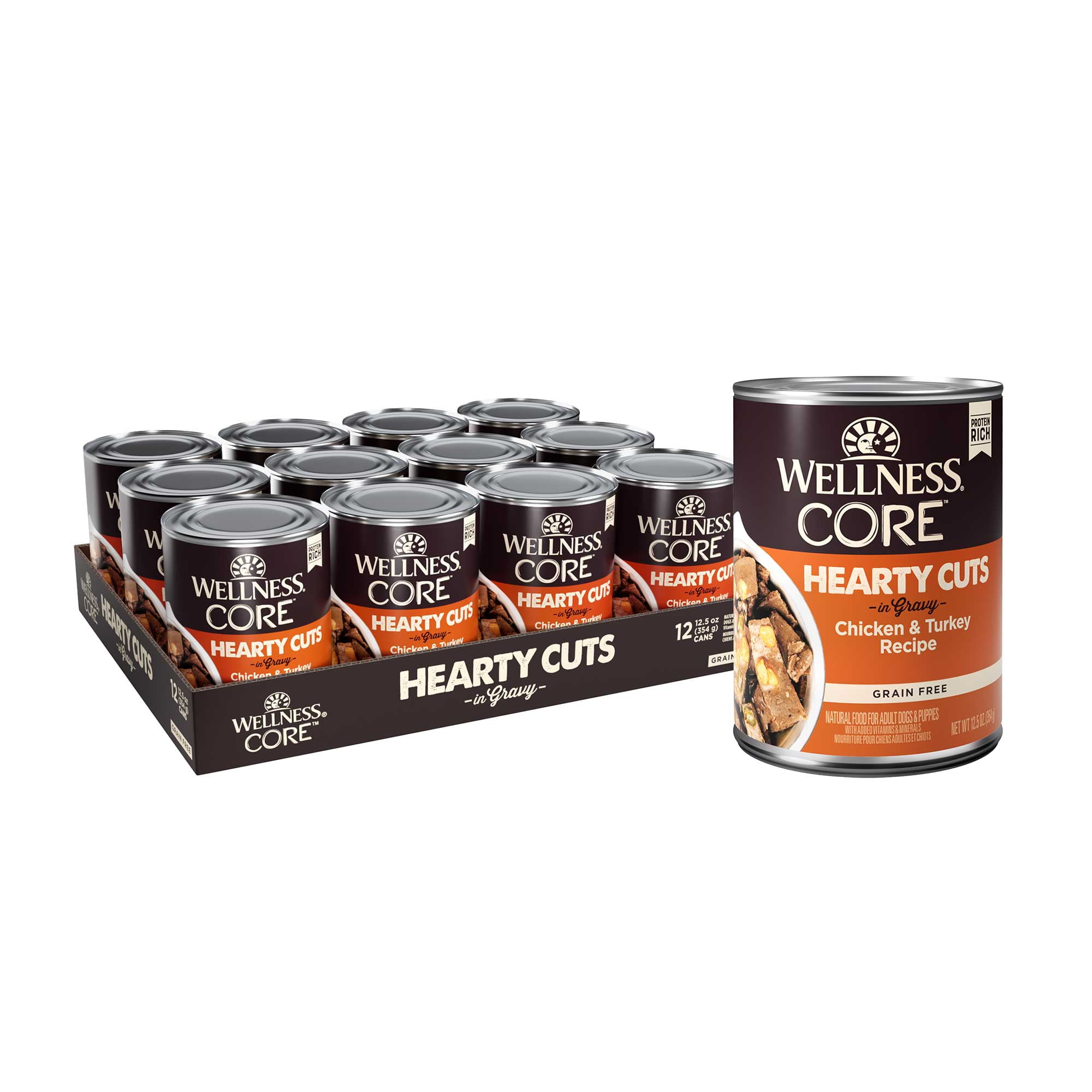 Wellness core grain free canned dog food sales