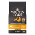 thumbnail image 1 of Wellness CORE Puppy Dry Dog Food, Grain Free, High Protein, Natural, Chicken & Turkey Recipe, (26-Pound Bag), 1 of 9
