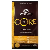 Wellness CORE Natural Grain Free Dry Dog Food, Puppy Recipe, 26-Pound Bag