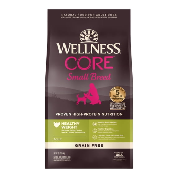 Photo inspiration: Visual Reference: Wellness Core Dry Dog Food Small Breed Grain Free High