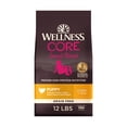 thumbnail image 1 of Wellness CORE Puppy Dry Dog Food, Small Breed, Grain Free, High Protein, Natural, Turkey & Salmon Recipe, (12-Pound Bag), 1 of 9