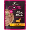 thumbnail image 1 of Wellness CORE Natural Grain Free Small Breed Mini Meals Wet Dog Food, Paté Chicken Entrée, 3-Ounce Pouch (Pack of 12), 1 of 9