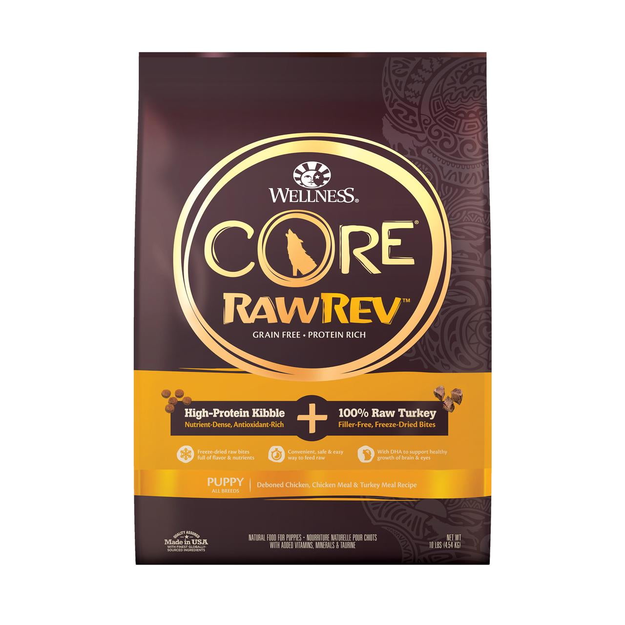 Wellness CORE RawRev Grain Free Natural Dry Puppy Food Puppy