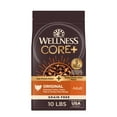 thumbnail image 1 of Wellness CORE+ Dry Dog Food with Freeze Dried Pieces, Grain Free, High Protein, Natural, Original Turkey & Chicken Recipe, (10-Pound Bag), 1 of 9