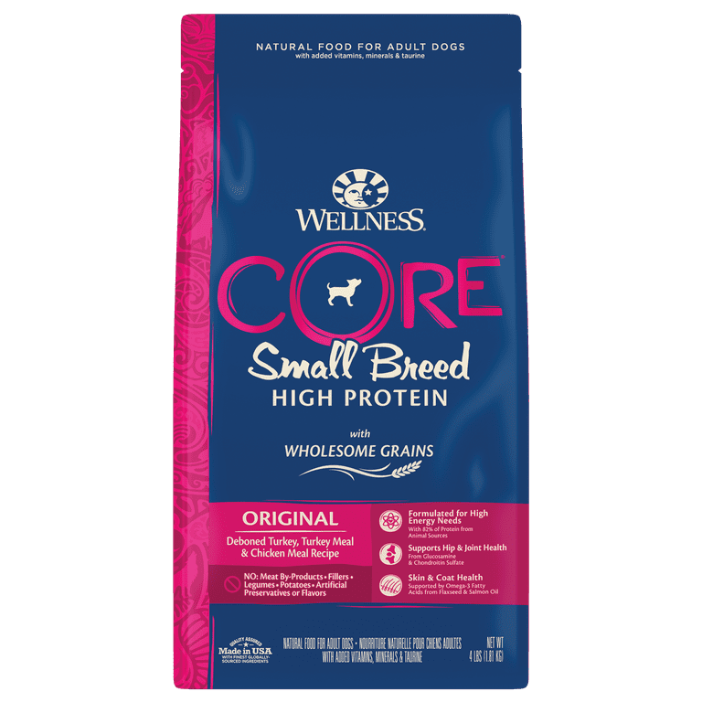 Wellness adult top small breed