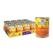 Wellness Complete Health Pate Adult Canned Wet Cat Food, Natural, Protein Rich, Grain Free, Chicken Entr e Recipe, 12.5 oz, Pack of 12 Cans
