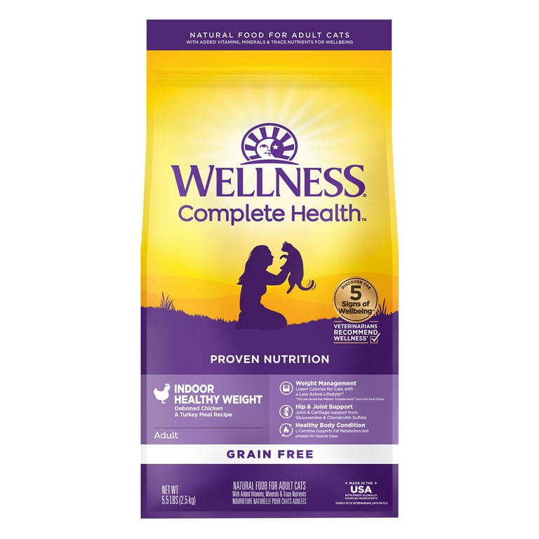 Wellness Complete Health Grain-Free Indoor Healthy Weight Chicken 