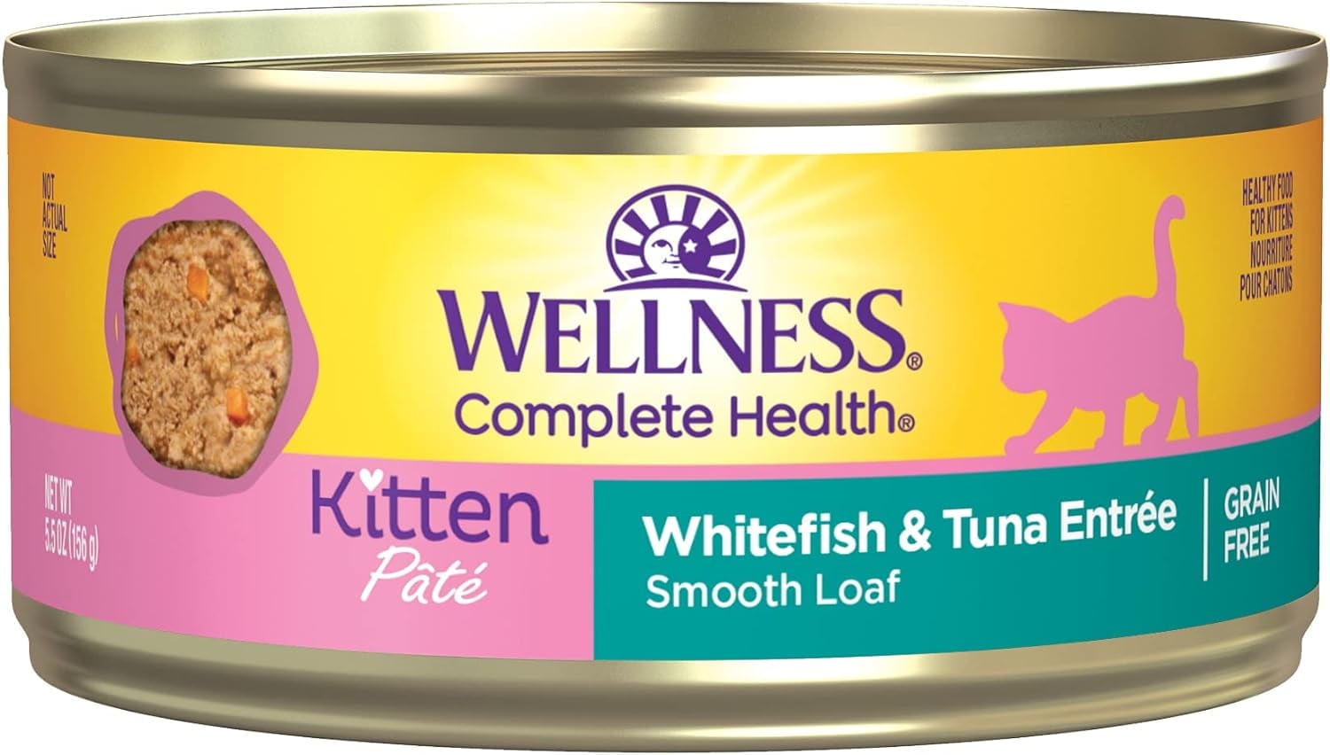 Wellness Complete Health Grain-Free Wet Canned Kitten 5.5oz 24-Count