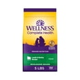 thumbnail image 1 of Wellness Complete Health Dry Dog Food, Wholesome Grains, Natural, Lamb & Barley, (5-Pound Bag), 1 of 9