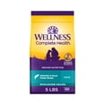 thumbnail image 1 of Wellness Complete Health Dry Dog Food, Wholesome Grains, Natural, Whitefish & Sweet Potato, (5-Pound Bag), 1 of 10