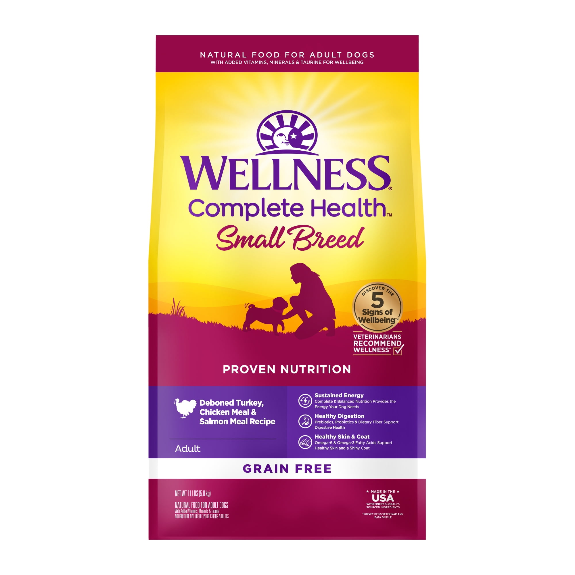 Complete health wellness dog food sales