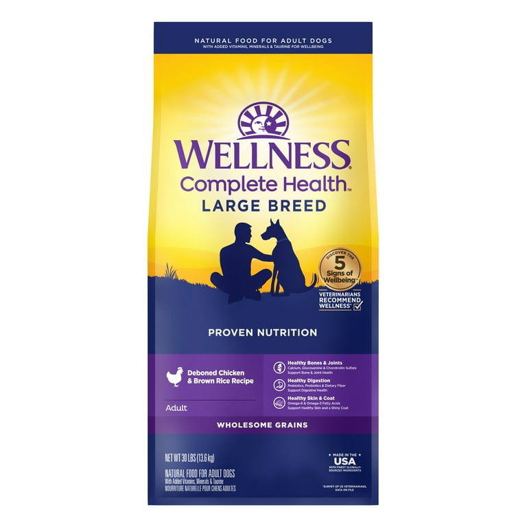 Complete health wellness dog food online