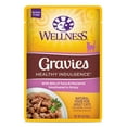 thumbnail image 1 of Wellness Healthy Indulgence Natural Grain Free Wet Cat Food, Gravies Tuna & Mackerel, 3-Ounce Pouch (Pack of 24), 1 of 4