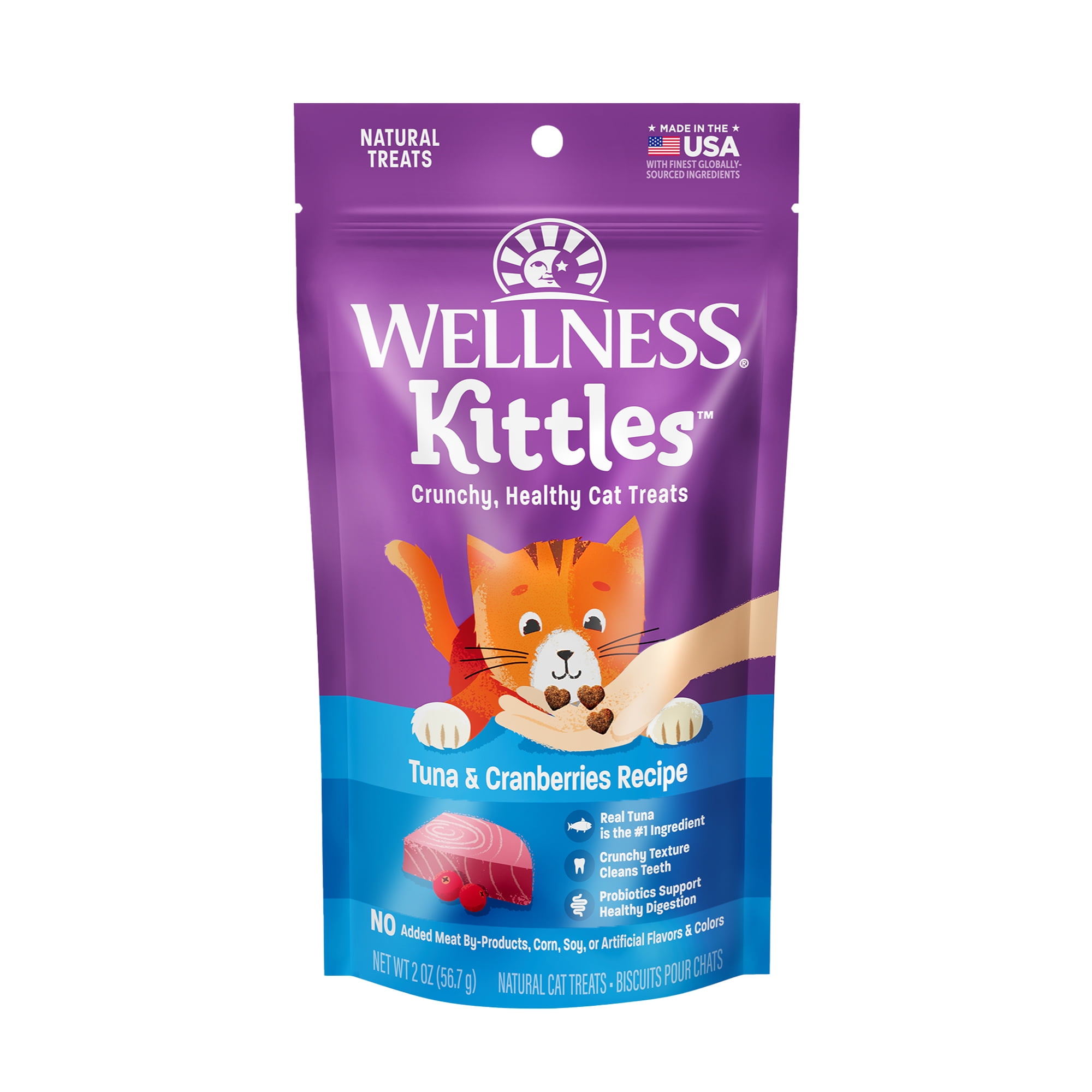 Wellness Kittles Crunchy Chicken & Cranberry Cat Treats Wellness Kittles Crunchy Chicken & Cranberry Cat Treats