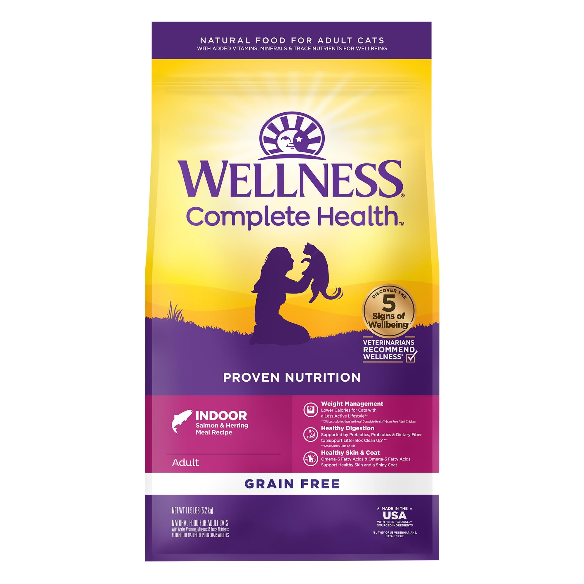 Wellness Natural Pet Food Complete Health Natural Grain Free Salmon