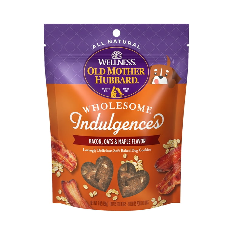 Wellness Old Mother Hubbard Wholesome Indulgences Bacon Oats & Maple Dog Treats