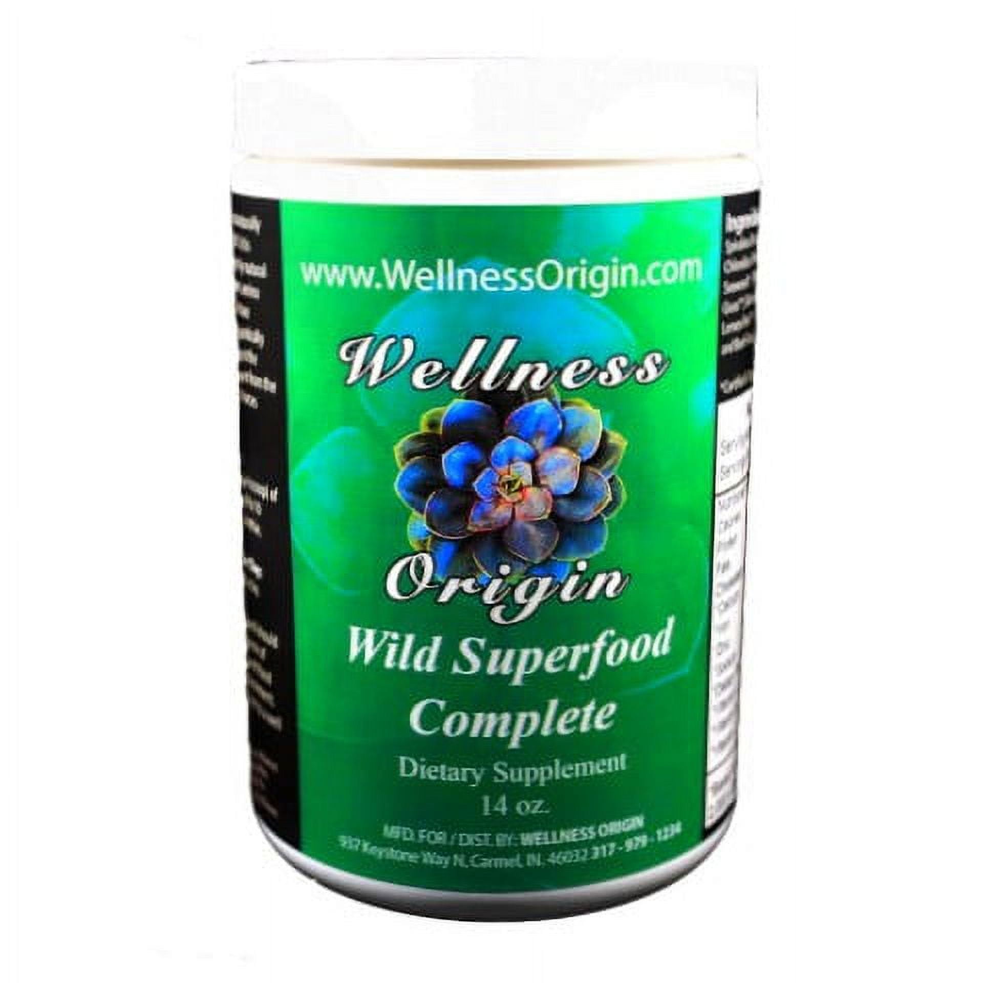 Wellness Origin Wild Superfood Complete Organic Full Spectrum Plant