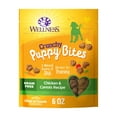 thumbnail image 1 of Wellness Puppy Treats, Natural, Training Treat, Grain Free, Crunchy Chicken & Carrot (6 Ounce bag), 1 of 9