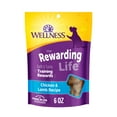 thumbnail image 1 of Wellness Rewarding Life Dog Treats, Natural, Training Treat, Grain Free, Soft Chicken & Lamb (6 Ounce bag), 1 of 9