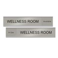 thumbnail image 1 of Wellness Room Slider Sign, 10" x 2" "Available/In Use", 1 of 3