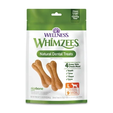 Wellness® WHIMZEES® Rice Bone Natural Dental Chews for Dogs, Large Breed, 9 count