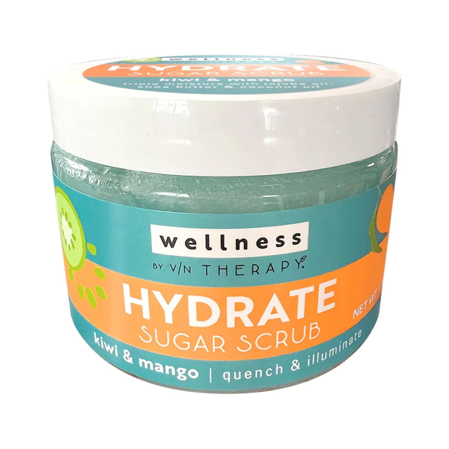Wellness by Village Naturals Therapy Hydrate Sugar Scrub, 15 oz