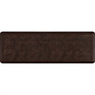 WellnessMats Antique Linen Kitchen Mat, 72" by 24", Antique Dark