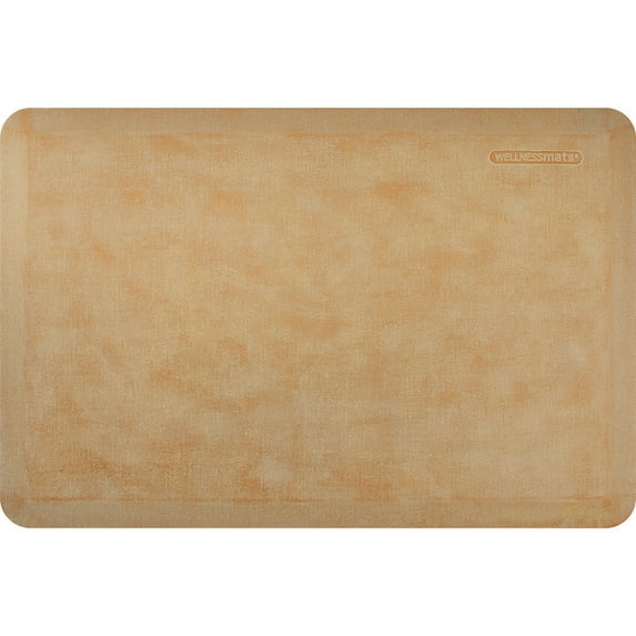 WellnessMats Estates Linen Anti-Fatigue Mat, Aztec Gold, 36" by 24"
