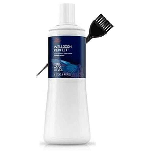 Welloxon 3% 10 volume developer with brush 33.8 oz