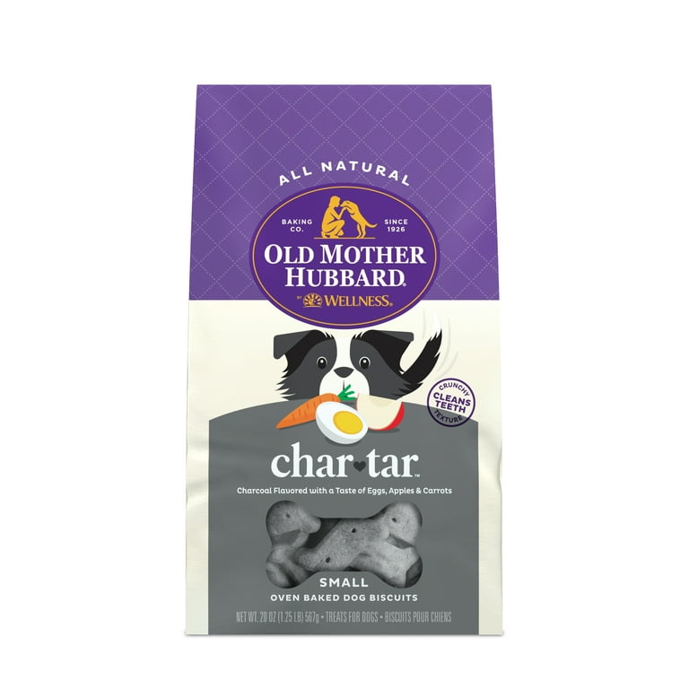 Old Mother Hubbard by Wellness Classic Char Tar Natural Mini Biscuits Dog Treats 20 oz bag Walmart