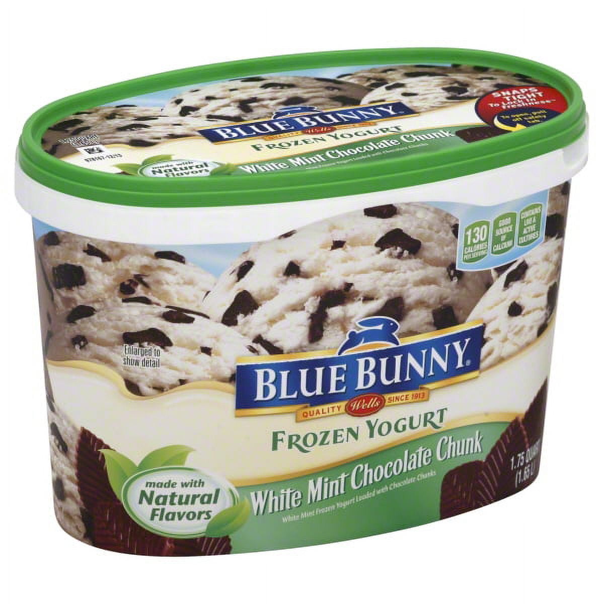 Wells Dairy Blue Bunny Frozen Yogurt, 1.75 qt