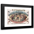 thumbnail image 1 of Wells & Hope Co. 14x11 Black Modern Framed Museum Art Print Titled - S.F. Eagan's Old Rip Van Winkle Whiskey, Wholesale Dealer in Brandies, Wines and Gins, 133 Seneca St., Buffalo, N.Y. (187, 1 of 5