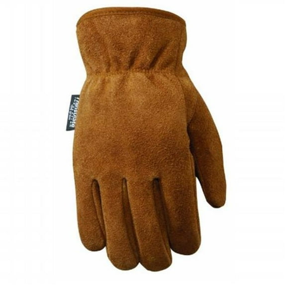 Wells Lamont 1080L Large Insulated Split Cowhide Winter Leather Work Gloves