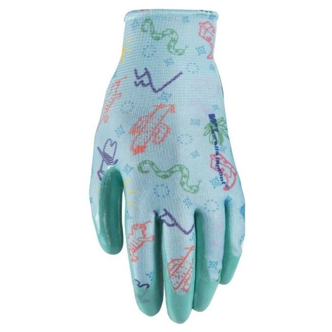 Wells Lamont 468Y Kids Nitrile Coated Polyester Gloves